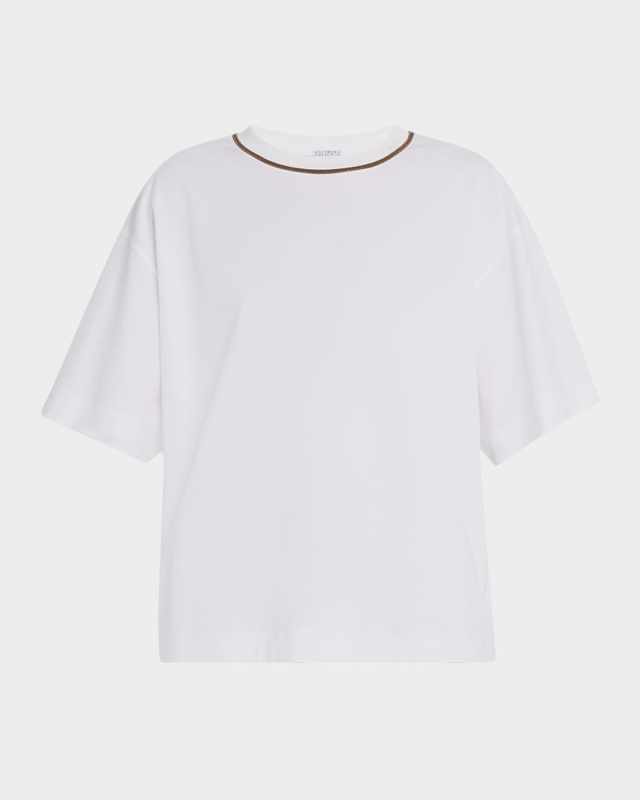 Monili Crewneck Short-Sleeve T-Shirt